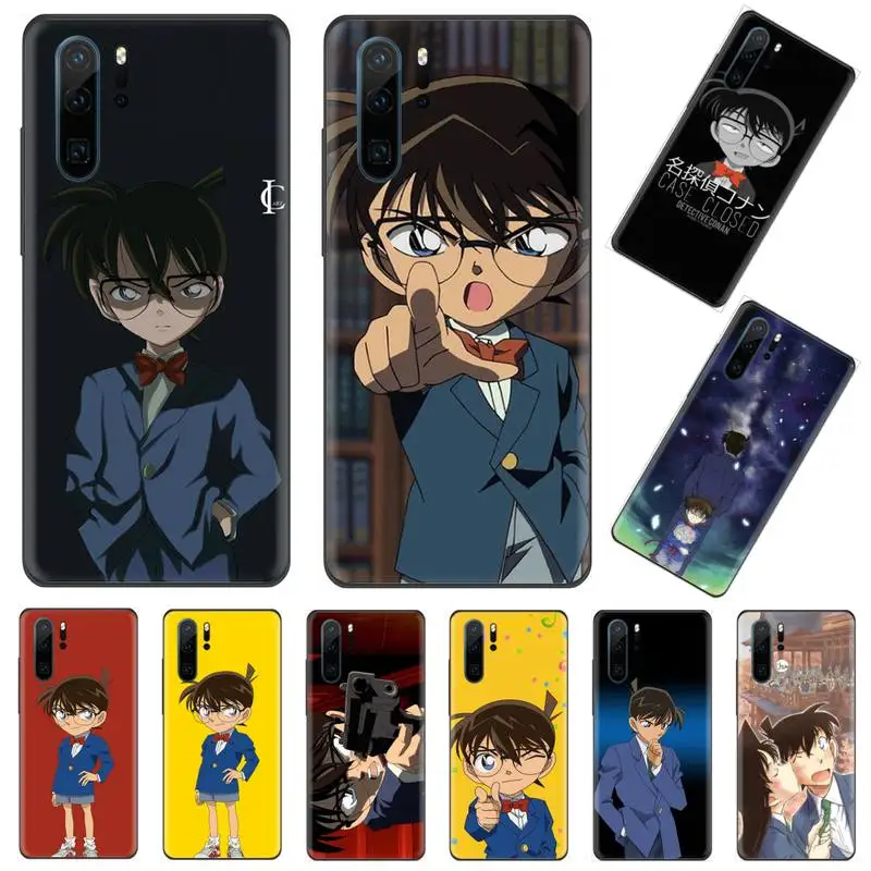 Мягкий черный чехол для телефона Conan Japan anime horror Huawei Mate 9 10 20 Pro lite 20x nova 3e P10 plus P20 Honor10