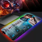 RGB жизнь странная, коврик для геймеров, настольный ПК, игровой коврик для полной мыши, игровой коврик для мыши, аксессуары для геймеров, коврик
