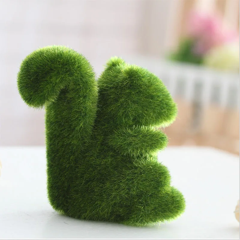 Искусственная Имитация травы 1 шт. маленькие животные украшение для дома и офиса