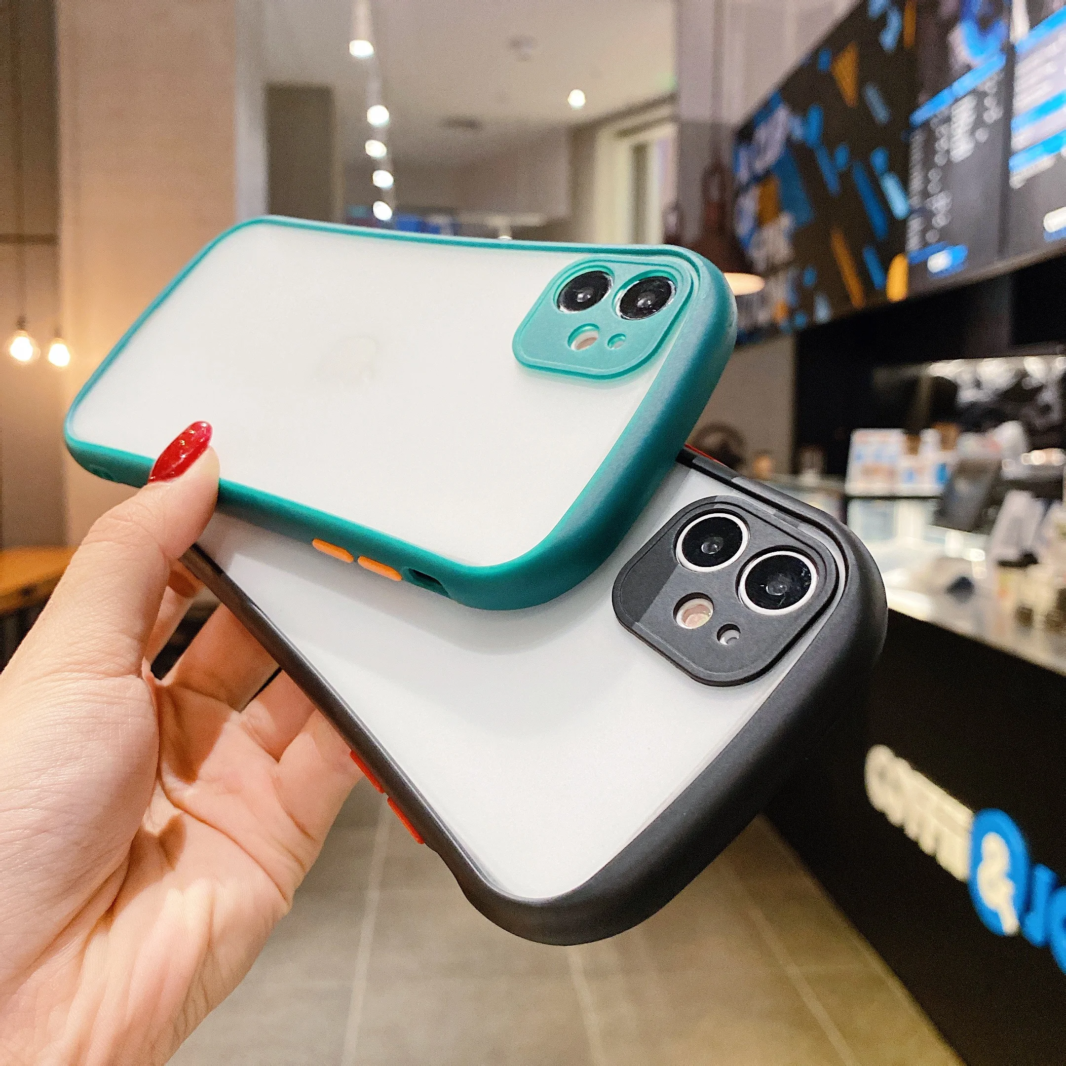 Чехол для Apple iPhone 11 Pro Max чехол i 6 6S 7 8 Plus XR XS матовые Роскошные прозрачные чехлы