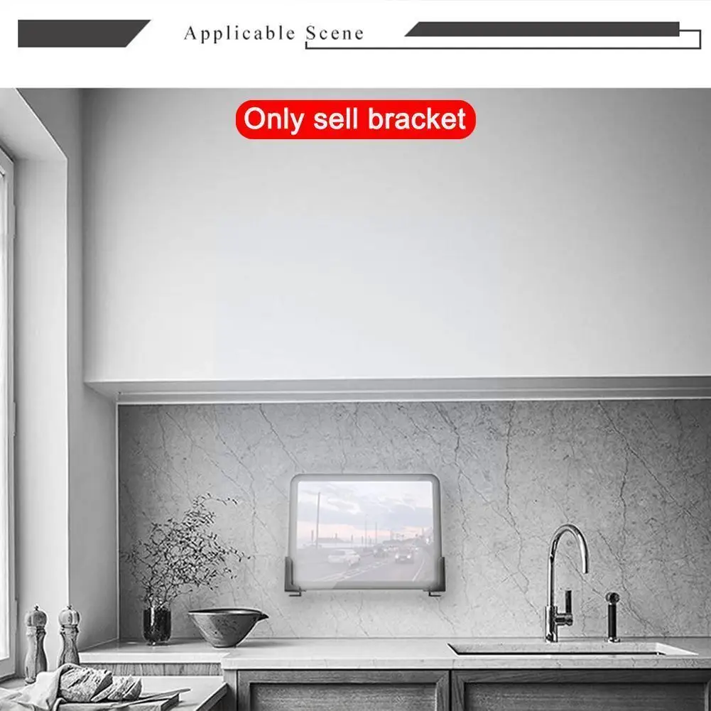 

Tablet Pc Mobile Phone Wall Mount Bracket Dual Card Right Rear, Left Mobile And Angle Adjustment Phone Bracket, Slot Front, L3h7