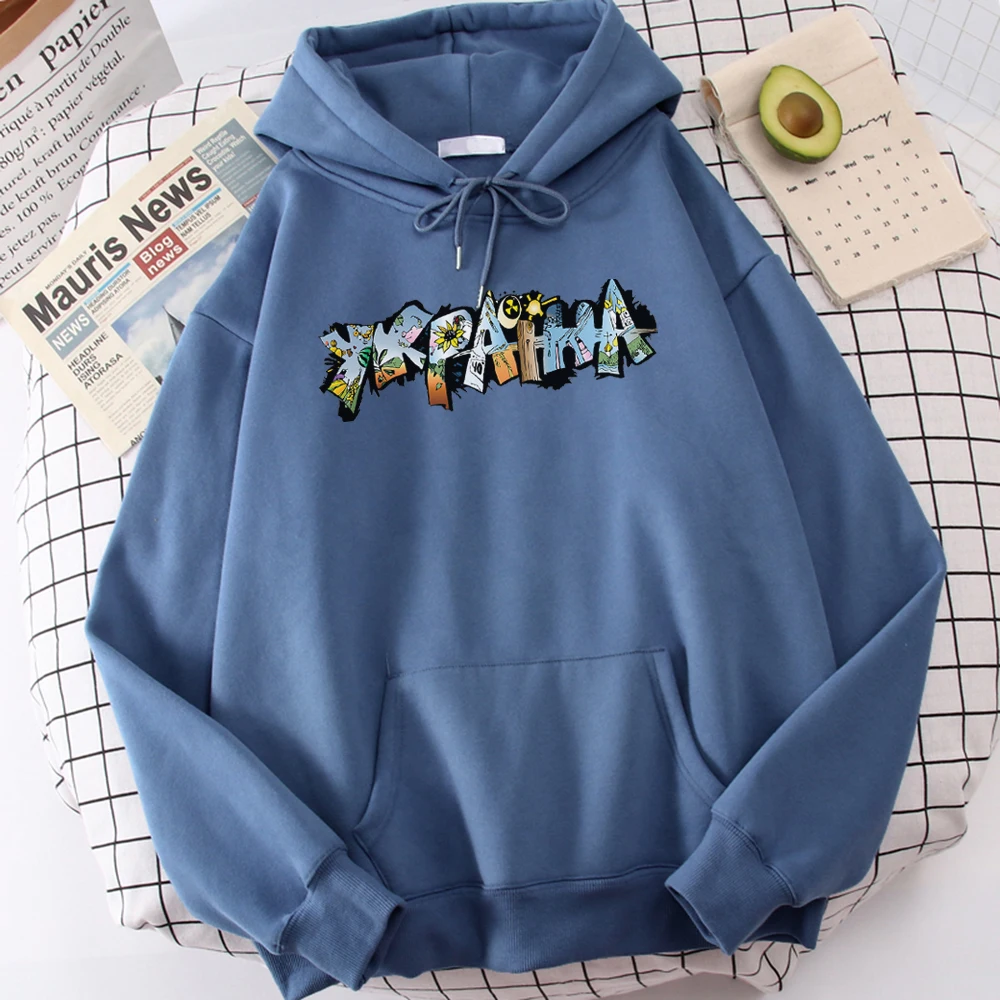 

Ykpaha Print Womans Sweahoodies Autumn S-XXL Hoodie Creativity Warm Casual Hip Hop Sweatshirt Vogue Crewneck Female Hoodies
