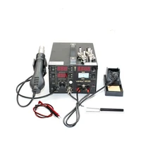 853d solder station multifunction smdsmt rework station hot air gun soldering iron dc power supply