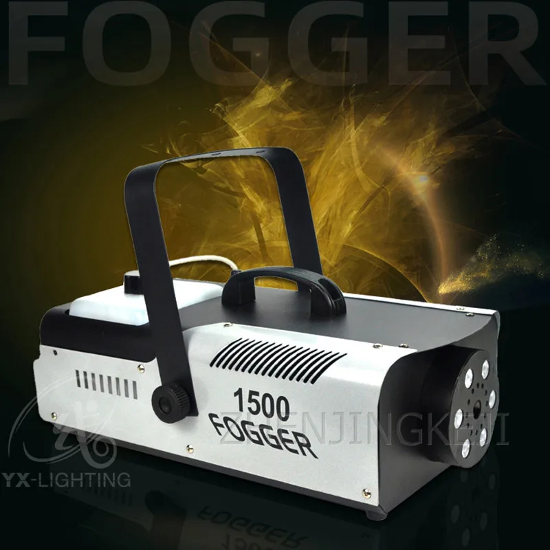 Мощная сценическая машина для дыма с дистанционным управлением 1500 Вт