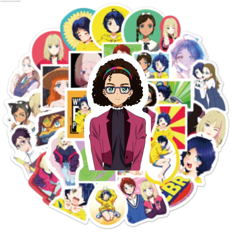 WONDER EGG PRIORITY Cosplay Stickers Prop Ohto Ai DIY Anime Waterproof Trunk Computer | Тематическая одежда и униформа