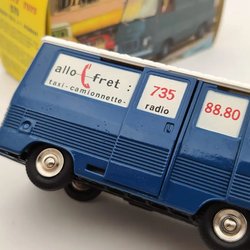 Atlas 1/43 Dinky Toys 570 для фургона Tole J7 P ~ geot литые модели коллекция б/у |