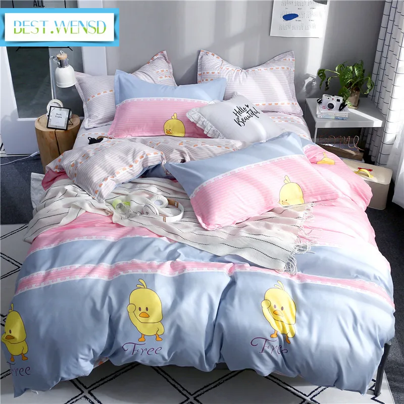 Постельное белье качественное зимнее постельное для спальни милый комплект