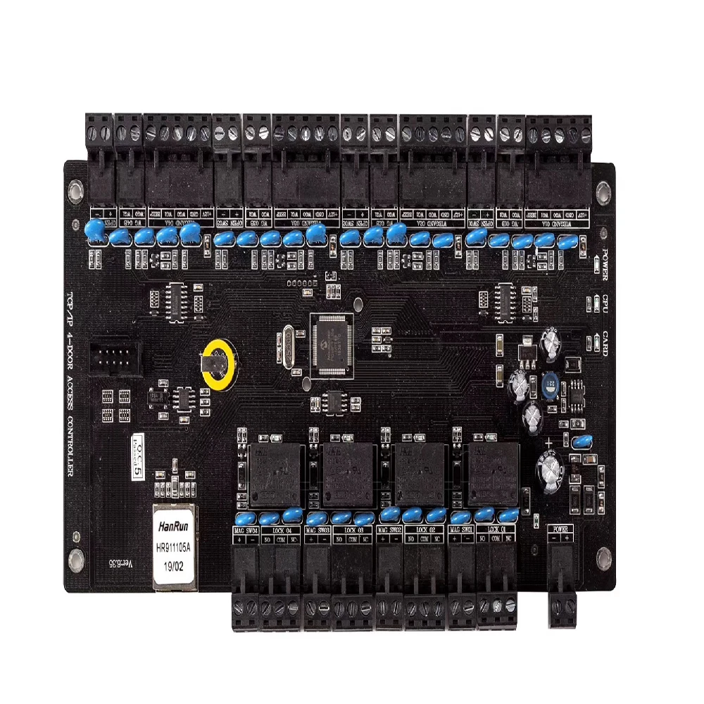 Плата контроля доступа для входной двери TCPIP 2/4 панель управления доступом дома
