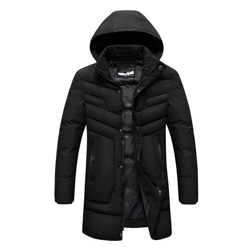 Осенне зимняя куртка пуховик Новые повседневные куртки с капюшоном средней