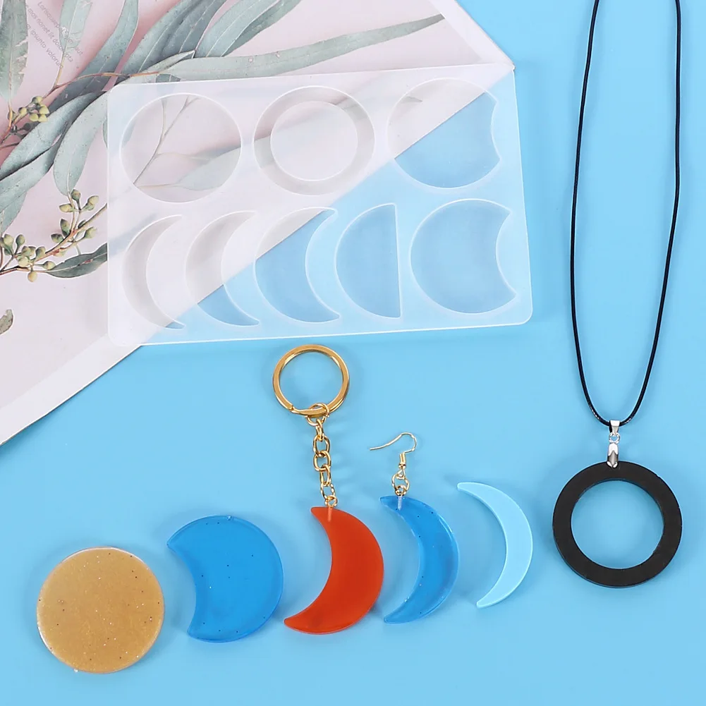 Ювелирные изделия сделай сам из хрустальной эпоксидной смолы подвеска