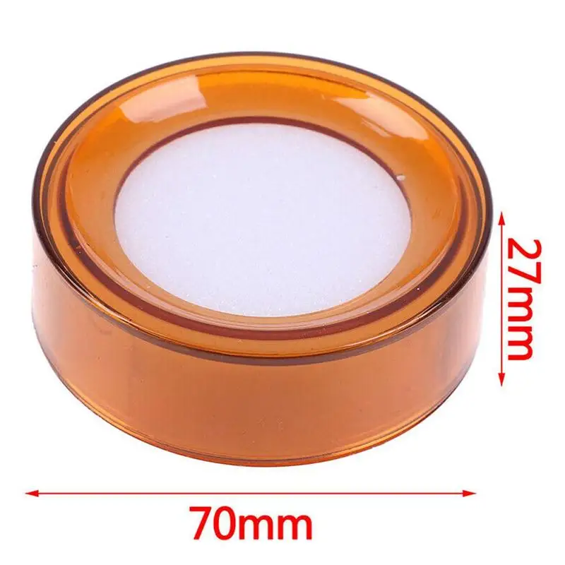 

1Pc Finger Wet Sponge Finger Dampener Wetting Random Creative Round Case Money Color supplies Paper Office Hand N2J0