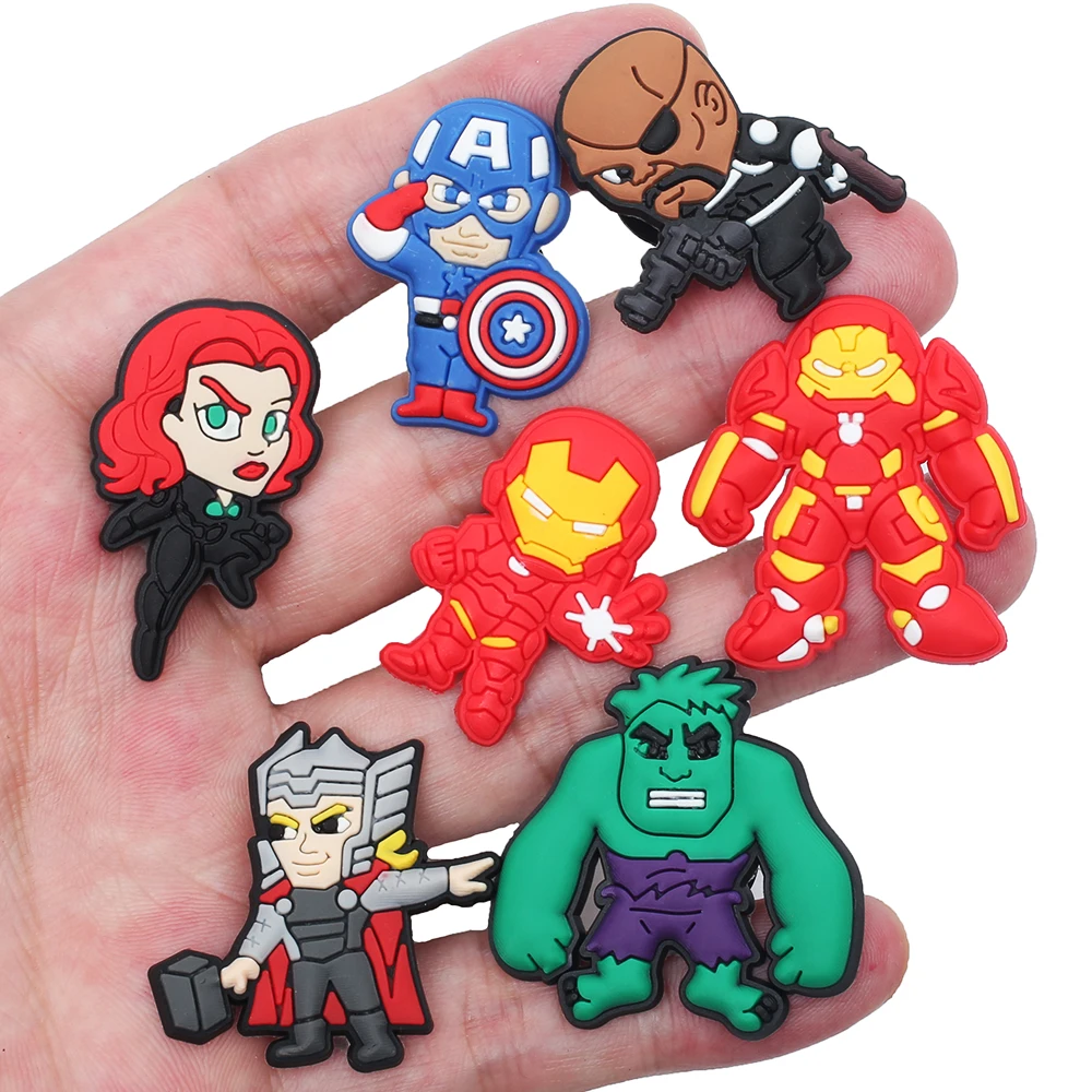 

1pcs PVC Shoe Charms Shoe accessories Shoe decoration Shoe Buckles Accessories Fit Wristband Croc JIBZ