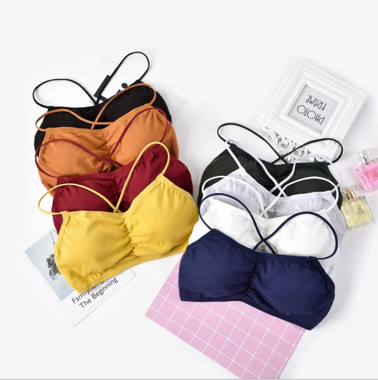 Новая Корейская версия красивого нижнего белья для йоги с ремешком на спине