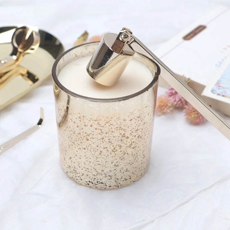 Набор аксессуаров для свечей триммер фитилей подсвечник хранения 4 упаковки