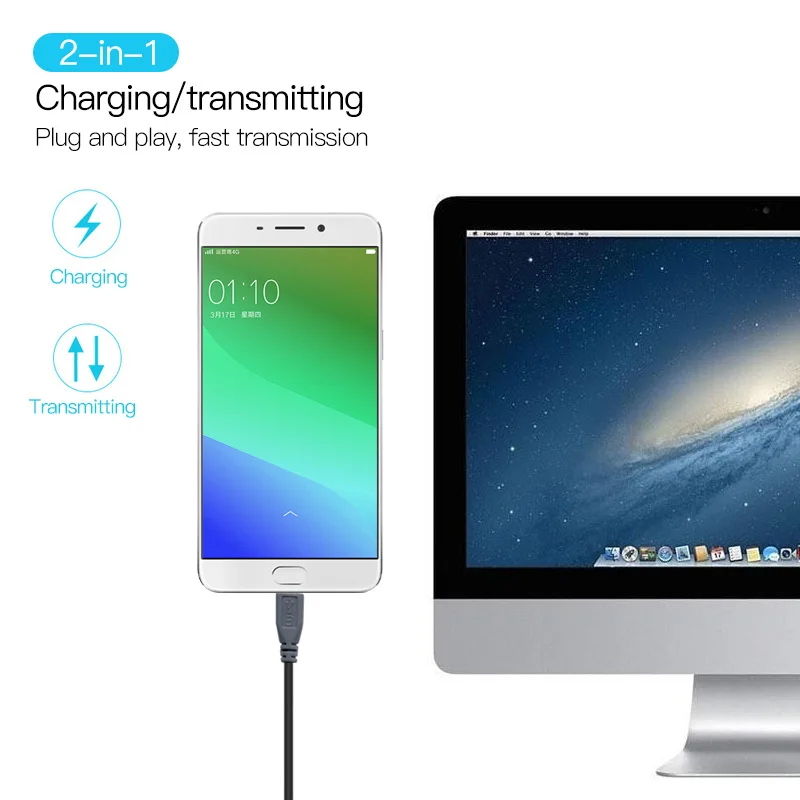 Кабель-переходник ANMONE с Micro USB на мобильный телефон кабель-кардридер