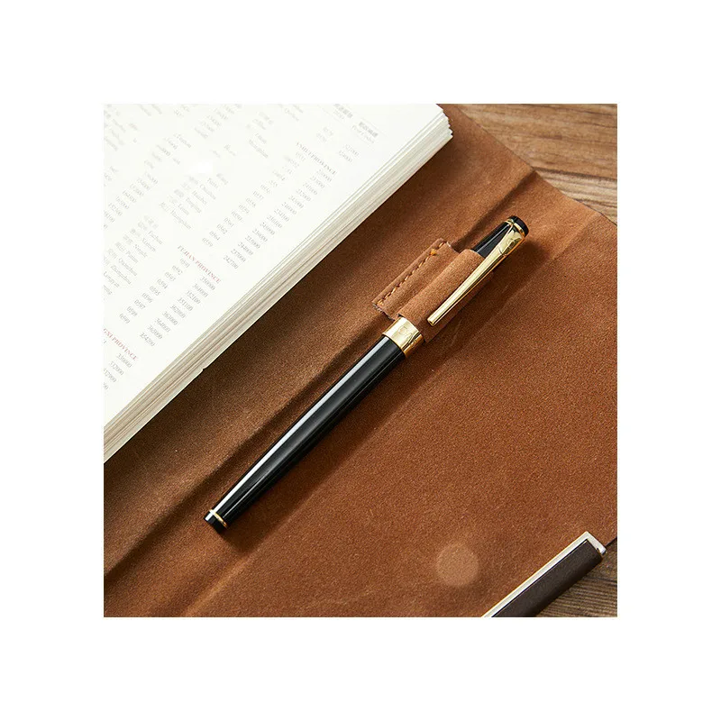 

PU Leather A5 Notebook Loose leaf Diary Spiral Rings Binder Planner Office School Supplies