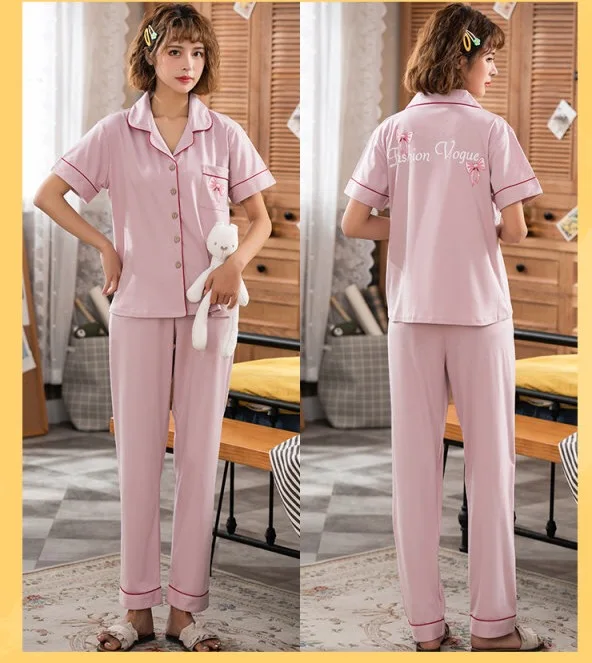 Женские шорты пижамный комплект с коротким рукавом одежда для сна пижамные