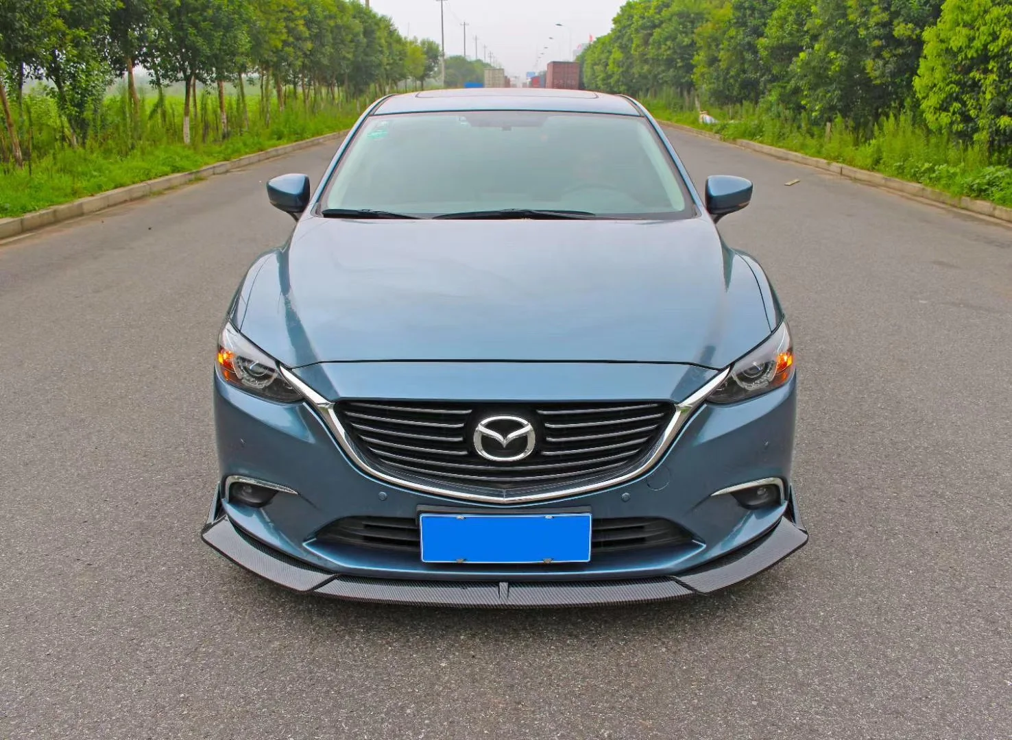 For Mazda 6 ATENZA Body kit spoiler 2020-2021 ABS Rear lip rear front Bumper Diffuser Bumpers Protector | Автомобили и мотоциклы