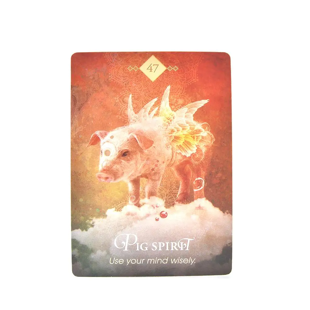 68 шт. карт Таро для Spirit Animal Oracled Adventure настольная игра карточная игра набор гаджет для общения для семьи детей