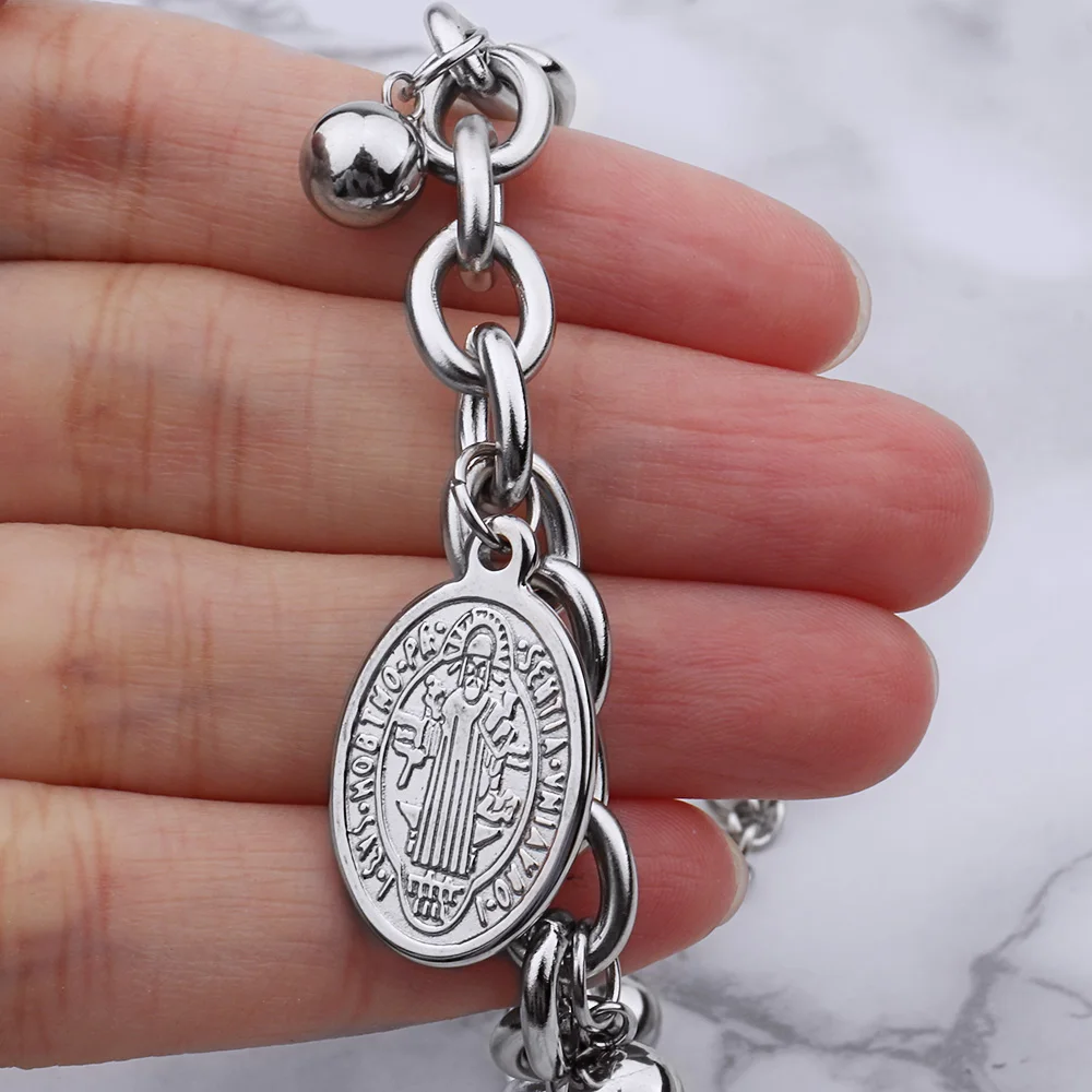 Браслет-цепочка из нержавеющей стали FINE4U B275