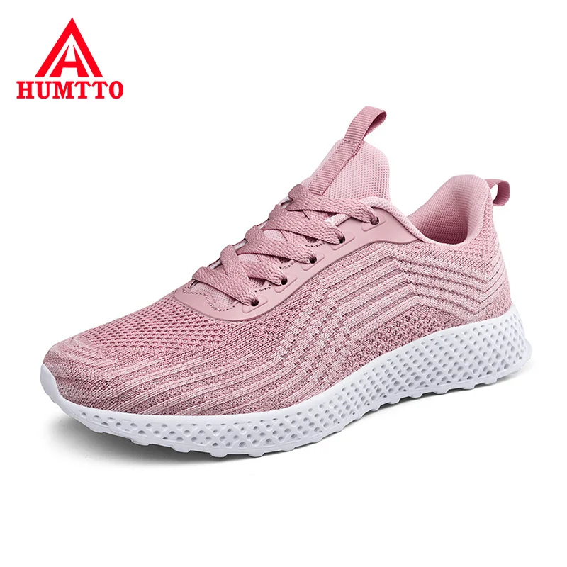 Летние мягкие Нескользящие женские кроссовки износостойкие на шнуровке