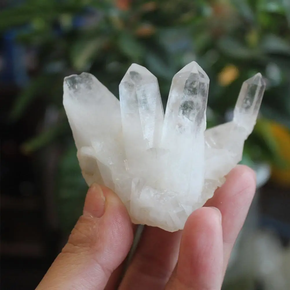 Натуральные белые кристаллы бриллианты здоровое лечение камни для рейки образцы