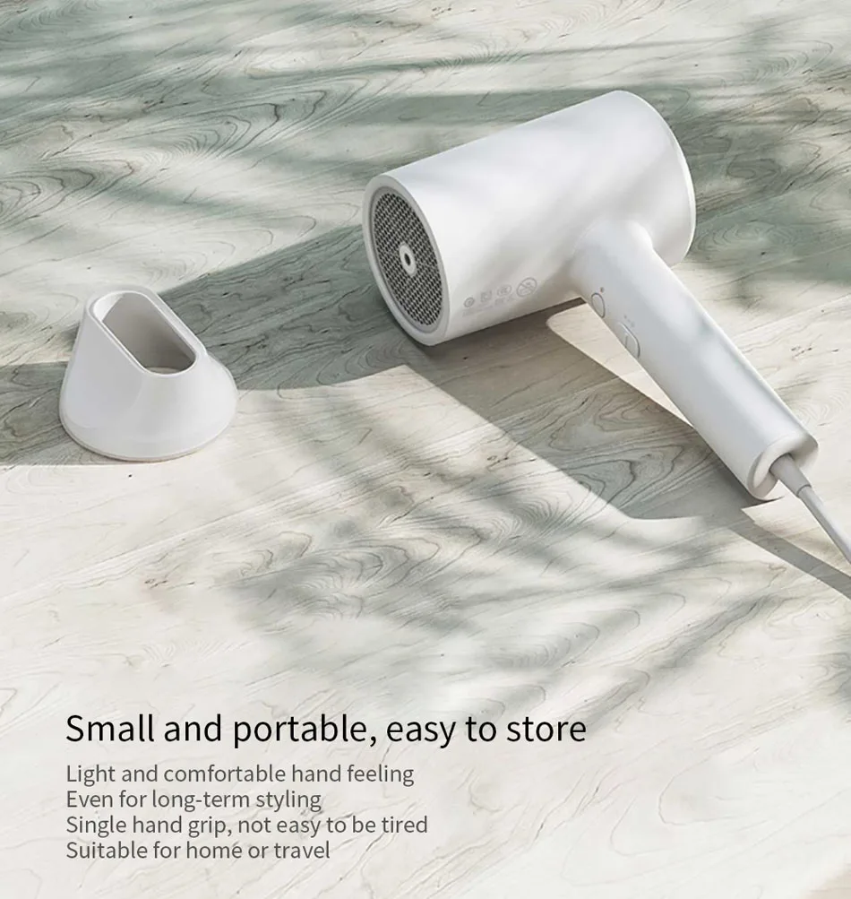 XIAOMI Mijia водный Ион Электрический Фен профессиональный 1800 Вт быстрая сушка фен для парикмахерских салонов инструменты