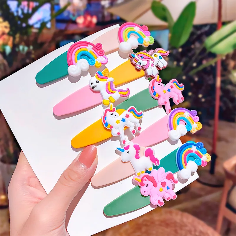 Заколки для волос в виде мультяшного мороженого 10 шт./компл. | Аксессуары одежды