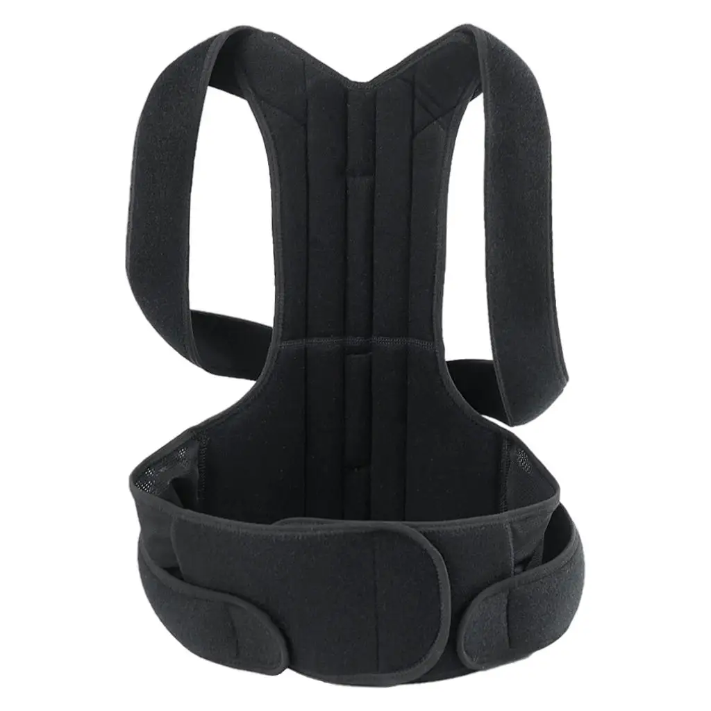 Регулируемый Корректор осанки дышащий поддерживающий пояс для спины ремешок шеи