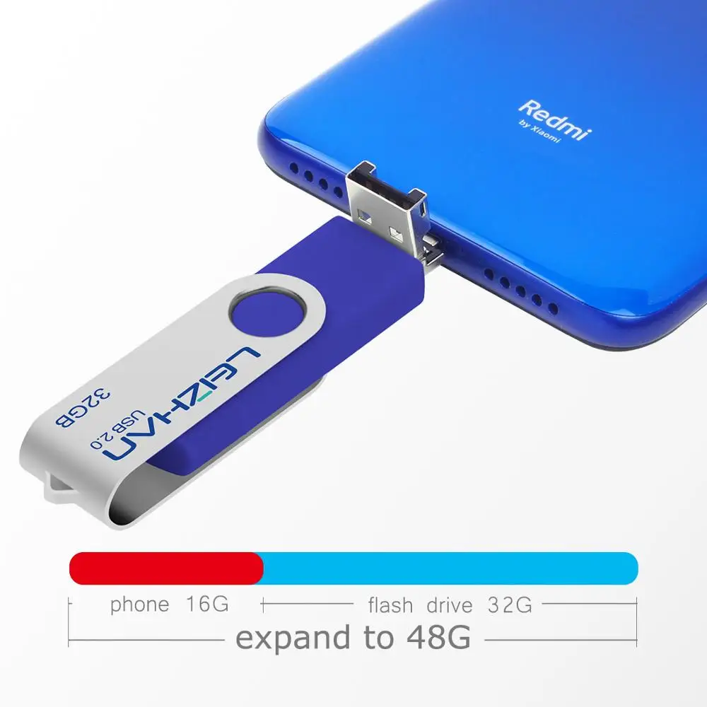 OTG 3 в 1 USB флеш накопитель 128/64/32/16/8/4 ГБ флешка 2 0 + Type C Micro высокоскоростной для