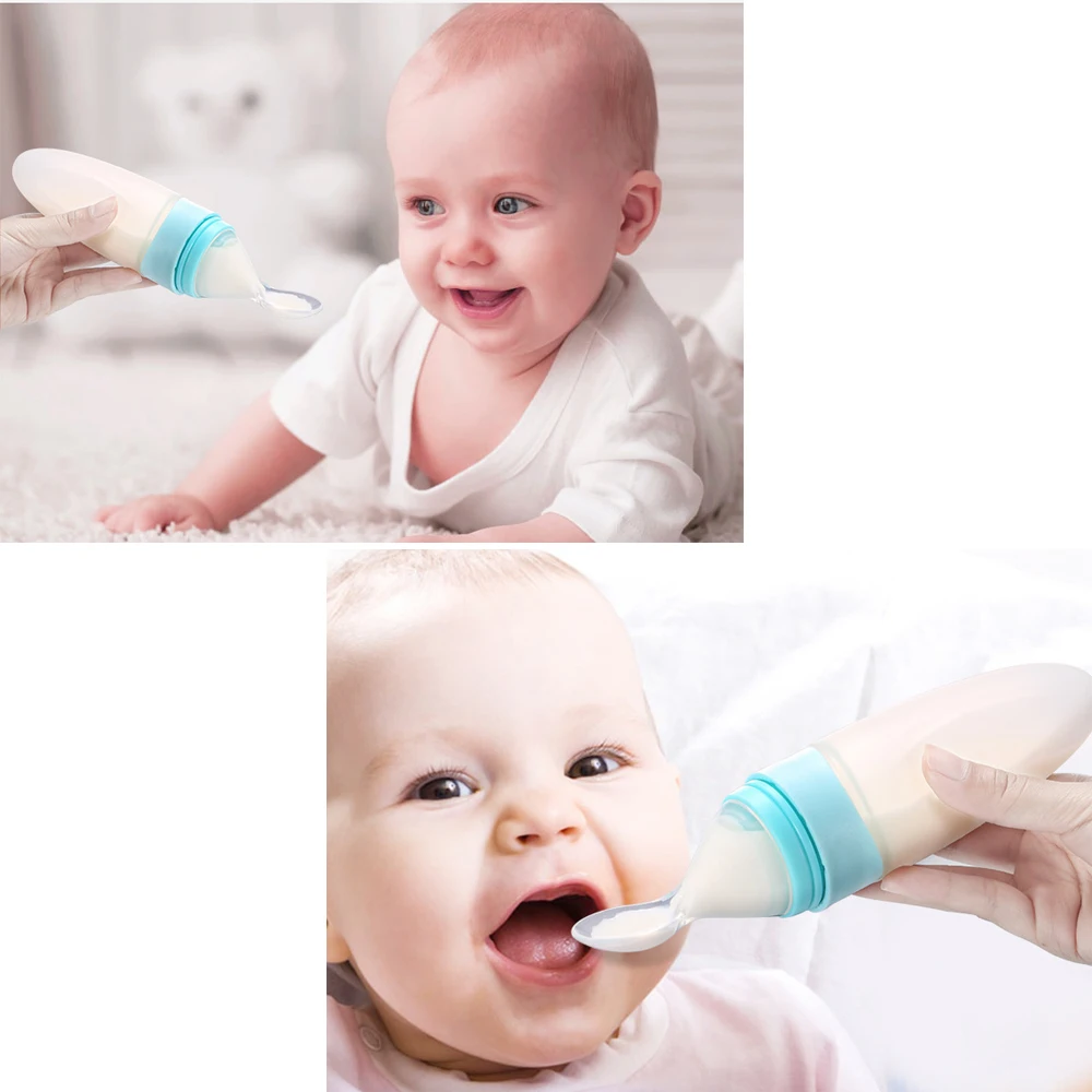 OLOEY Baby бутылочка для кормления 90 мл пищевая добавка овощей фруктов ложка рисовая