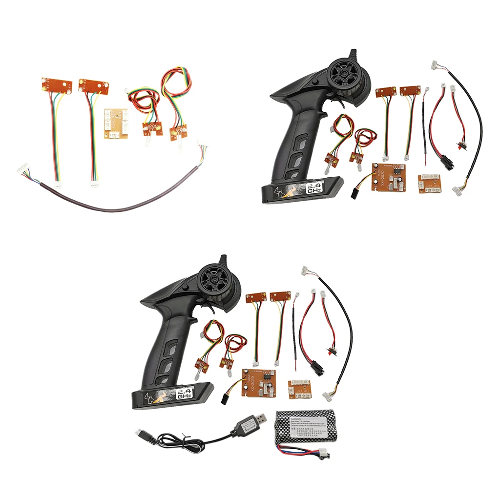 RC Светодиодный моделирование светильник комплект Системы радио передатчик для