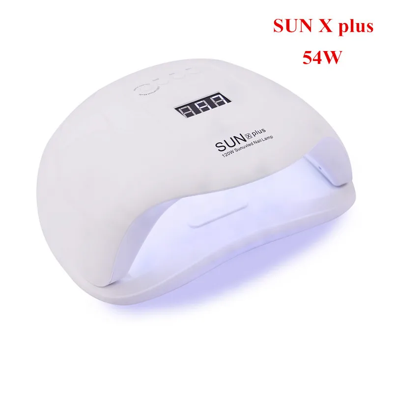 

New Arrival 54W Nail Dryer UV LED Nail Lamp Gel Polish Curing with Bottom 30s/60s/90s Timer LCD Display Lamp for Nail Art
