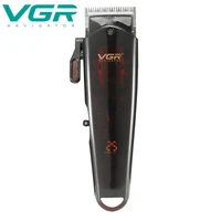vgr v165 hair clipper personal care professional electric translucent usb rechargeable trimmer for men clippers barber vgr 165