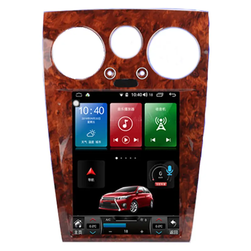 Головное устройство для авто Tesla 12 1 дюйма Android стерео DVD GPS навигация Bentley Continental 2004