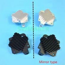 Mirror type Titan Aero Upgrade Heatsink heat sink for Titan extruder Reprap Prusa I3 MK2 3D printer spare parts
