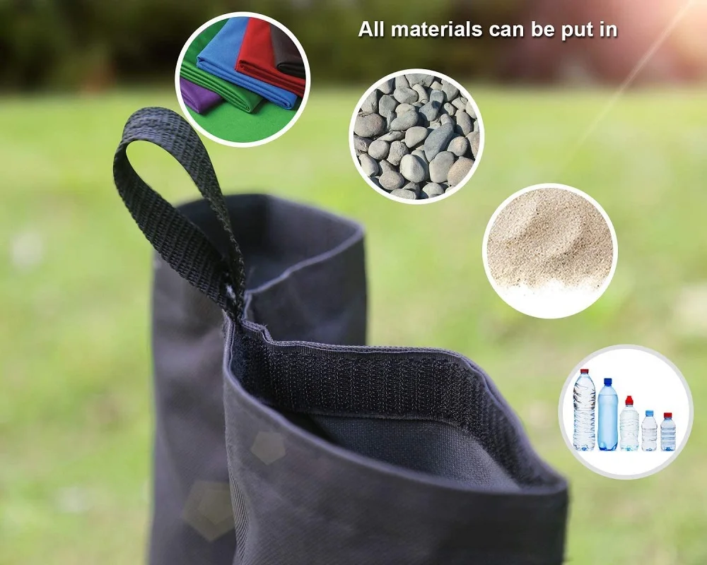 4 шт. уличная палатка для кемпинга песочный мешок навес 420D Оксфордский