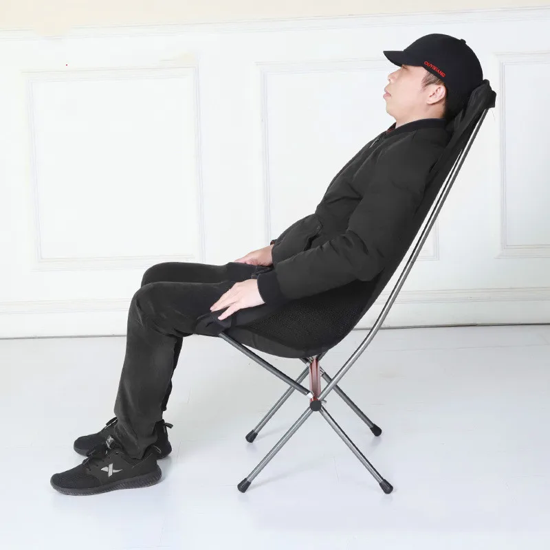 저렴한 야외 의자 휴대용 캠핑 초경량 접이식 의자 경량 배낭 의자 낚시, 피크닉, 하이킹 의자 ZM1030