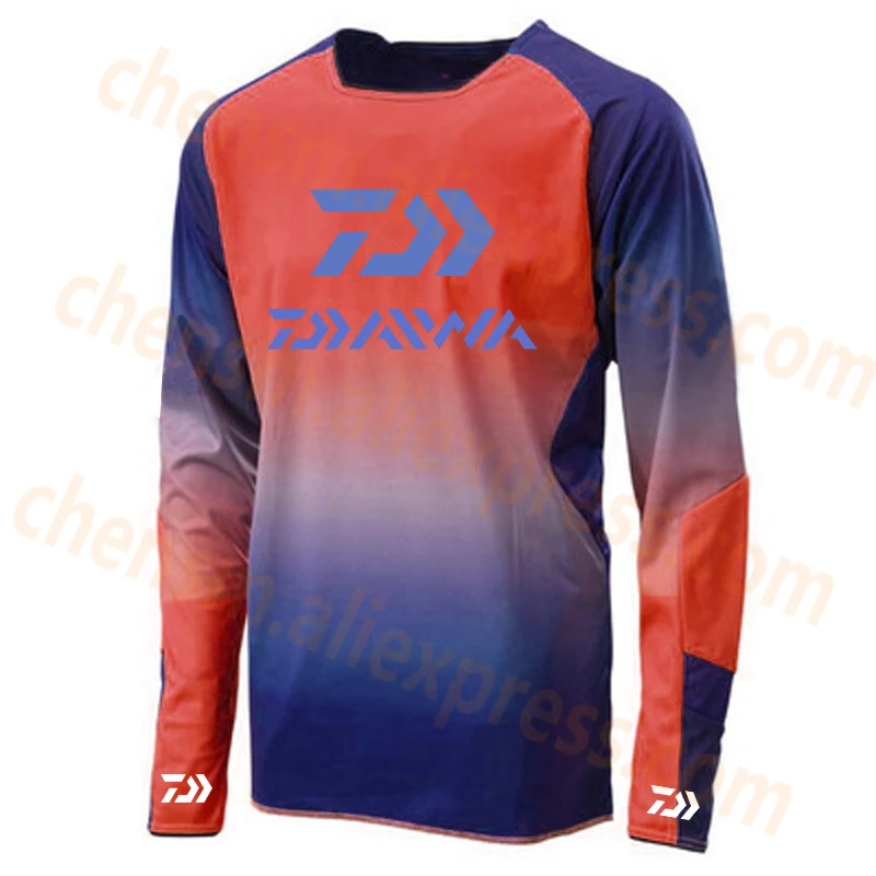 

2020 DAIWA Men Fishing Clothing Ultrathin Sunscreen Long Sleeve Anti-uv Breathable Coat Summer Fishing Shirt Size XS-5XL Jacket