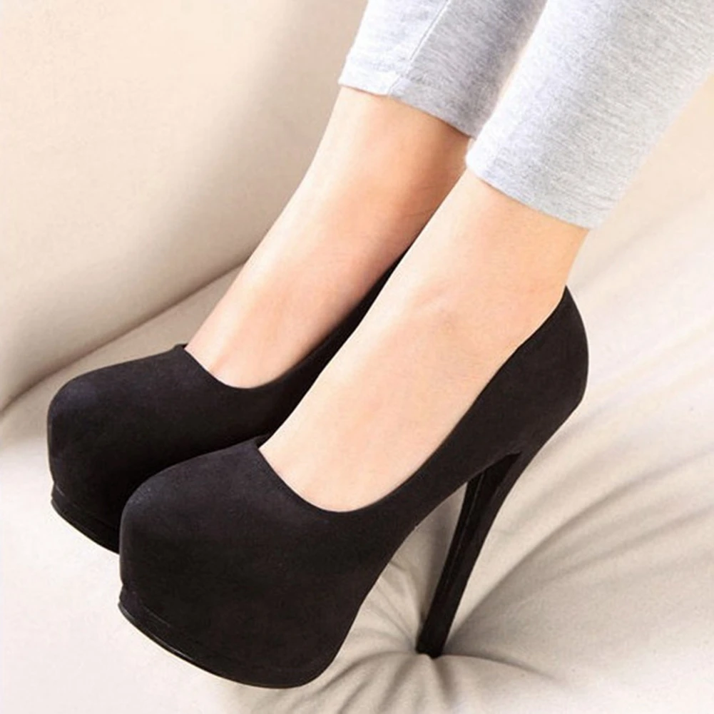 

DoraTasia Brand New Female Thin High Heels Pumps Fashion Shallow Platform Pumps Women 2021 Party Sexy Office Shoes Woman