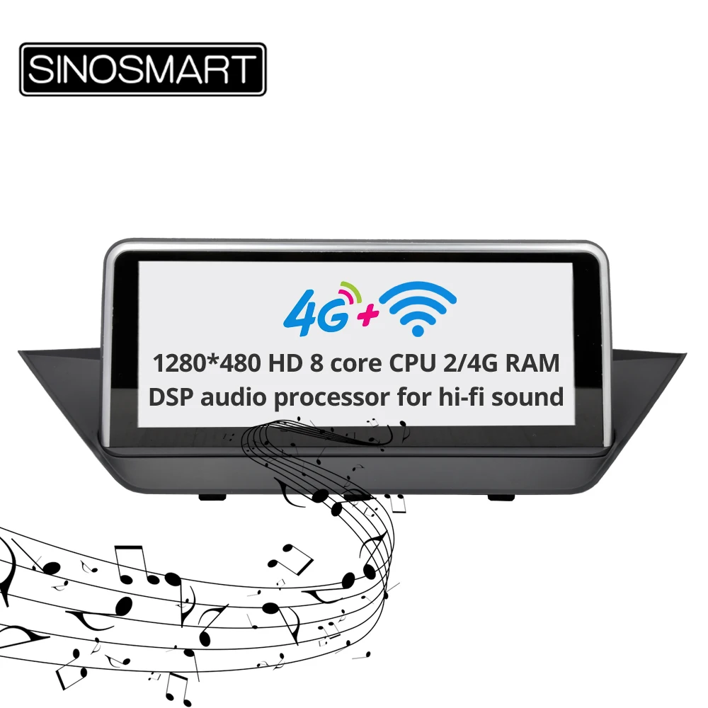 Sinosmart Android 8 1 IPS 2.5D экран автомобильный gps Мультимедиа Радио навигатор плеер для BMW