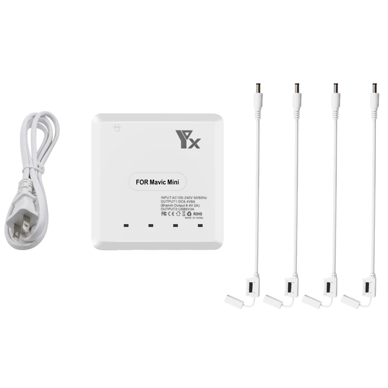 

6 in 1 mavic mini drone Battery Charger with USB Charge Port Remote Control Charging for dji mavic mini drone
