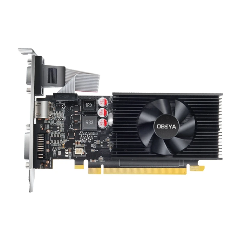 

GT 730 4 Гб видеокарта GDRR3 128 бит GT730 полувысота K5DB