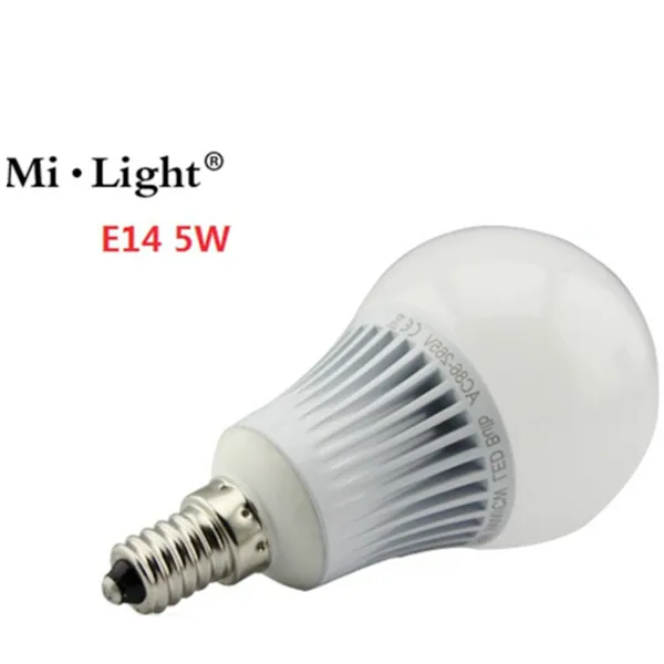 Светодиодная лампа Milight 4 Вт 5 6 9 12 GU10 E27 E14 RGBW RGBWW RGBCCT лампы с беспроводным Wi-Fi