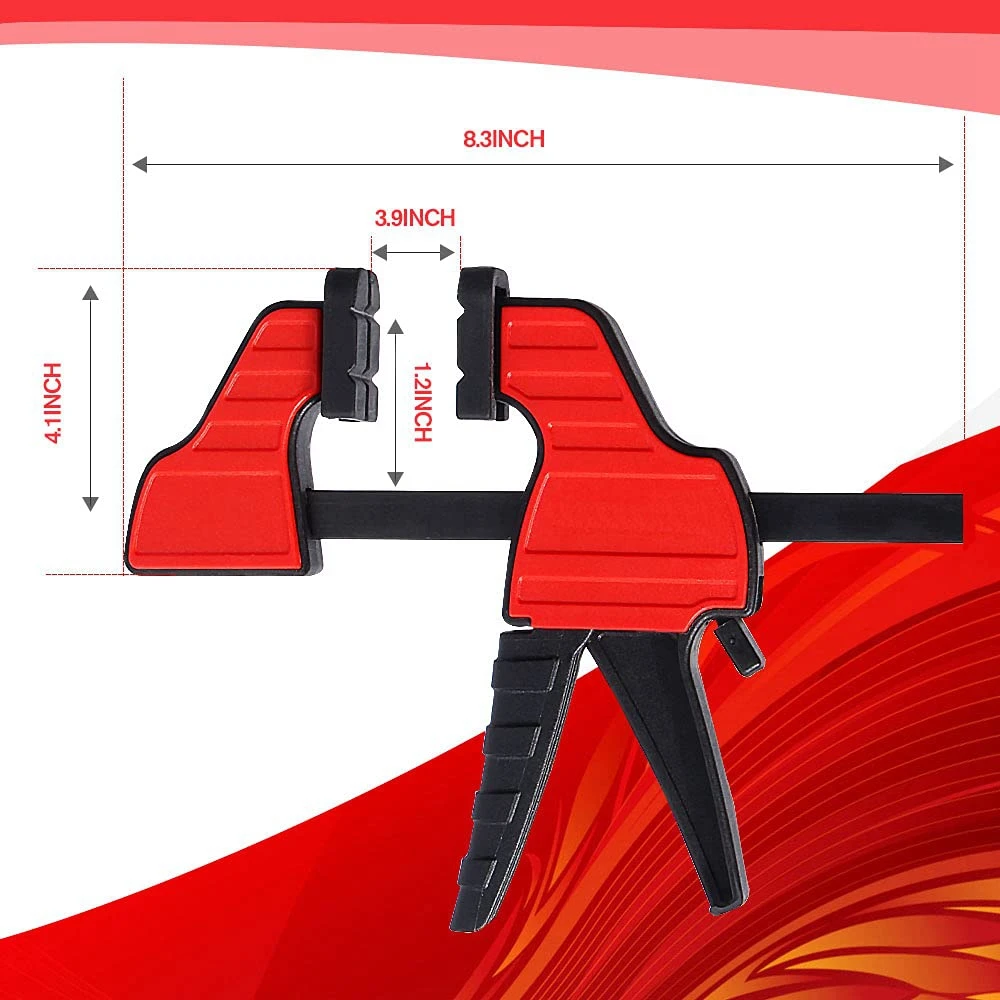1 шт. 4-дюймовые зажимы для работ по дереву | Строительство и ремонт