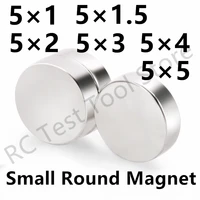 100pcs mini small n35 round magnet 5x1 5x1 5 5x2 5x3 5x4 5x5 mm neodymium magnet permanent ndfeb super strong powerful magnets