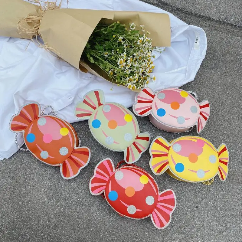 

Cute Girl Bag Spring and Summer Messenger Bag 2020 New Children's Backpack Cute Candy Bag Foreign Personality Shoulder Bag