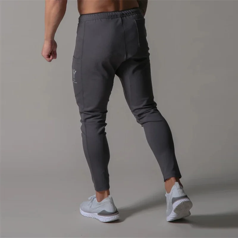 

New Jogging Pants Men Sport Sweatpants Running Pants Men Joggers Cotton Trackpants Slim Fit Pants Bodybuilding Trouser