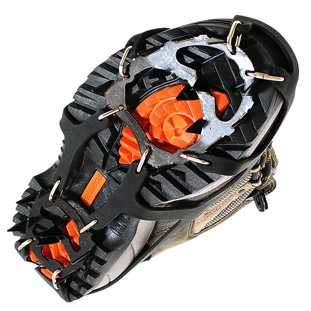 18 зубцов силиконовые скобы оборудование для ледолазания противоскользящая