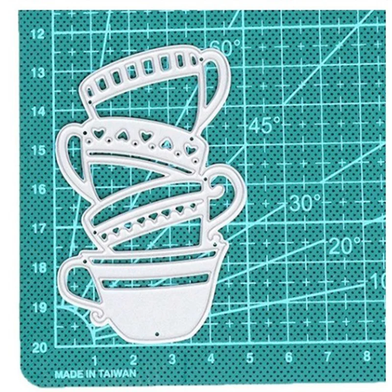 

2020 new DIY teacup carbon steel knife die